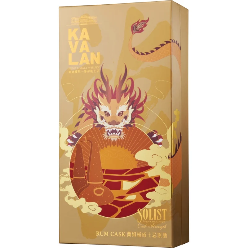 Kavalan Solist Rum Cask 52,4% 0,7l + Miniatur Kavalan Port Oak 54% 5cl