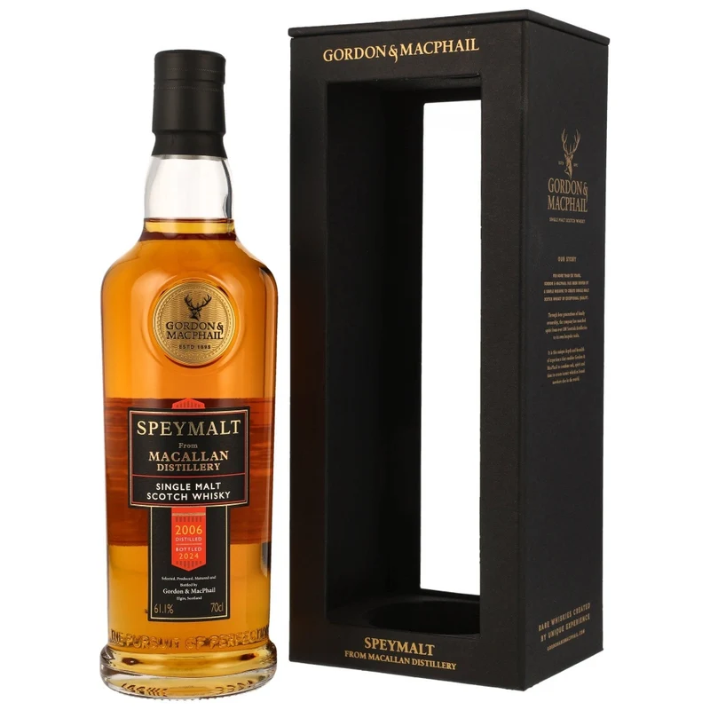 Macallan Speymalt 2006/2024 Gordon & MacPhail #9623 61,1% 0,7l