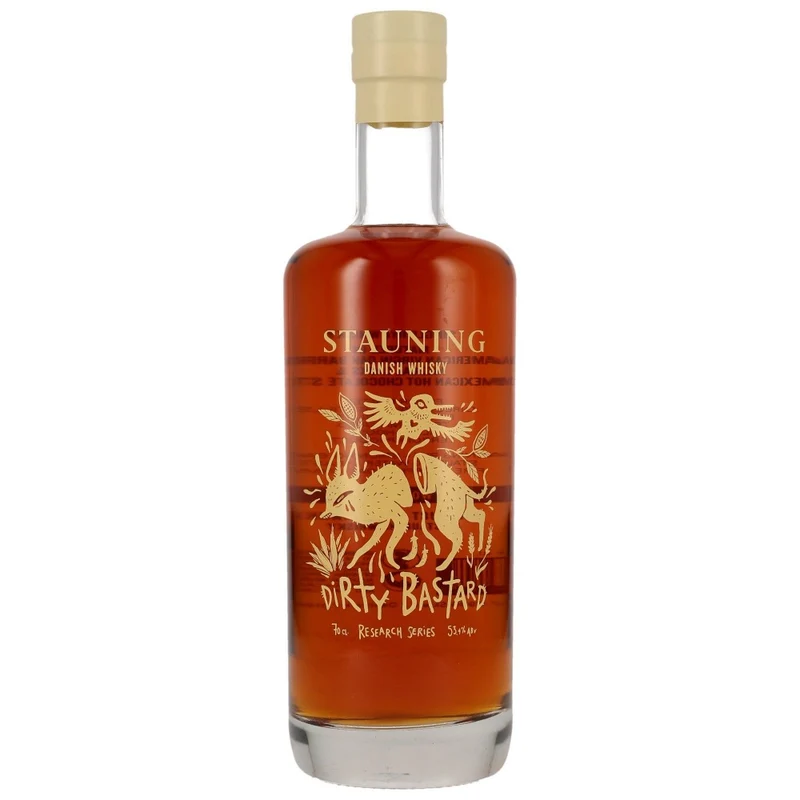 Stauning Dirty Bastard Rye Whisky Mezcal Cask & Stout Finish 53,4% 0,7l