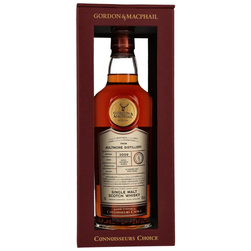 Aultmore 13 Jahre 2009/2023 G&M St.Joseph Cask Finish 45% 0,7l