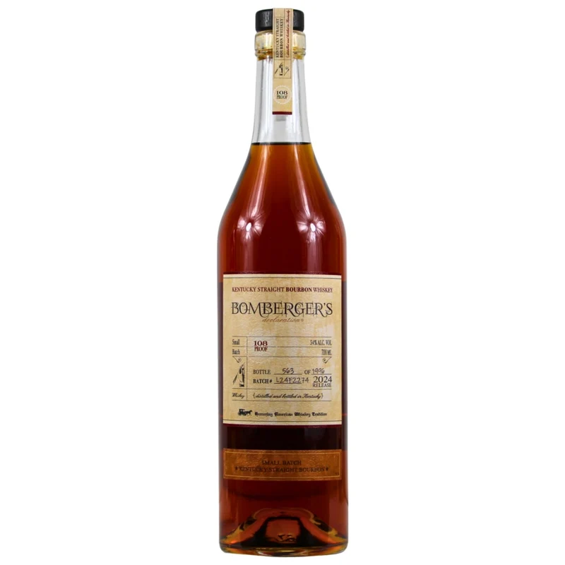 Bomberger's Declaration 2024 Small Batch 54% 0,7l