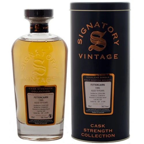 Fettercairn 19 Year Old 1995 Signatory