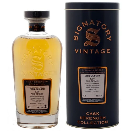 Glen Garioch 24 Year Old 1990 Signatory