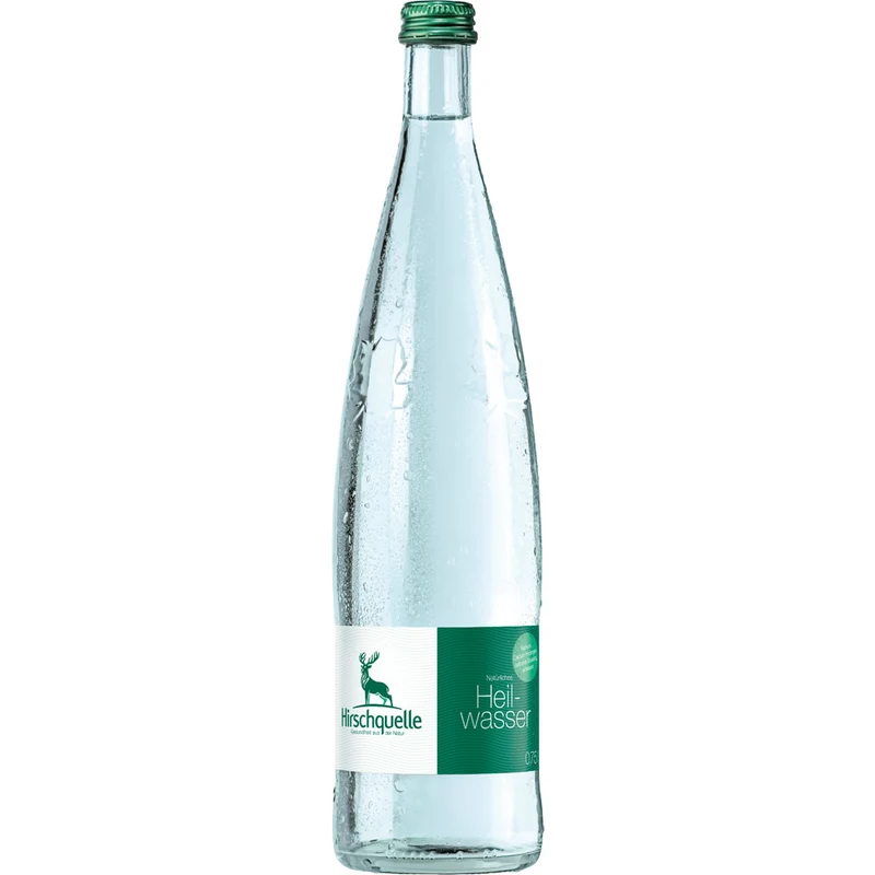Hirschquelle Glas 9x 0,75 Liter (MEHRWEG)