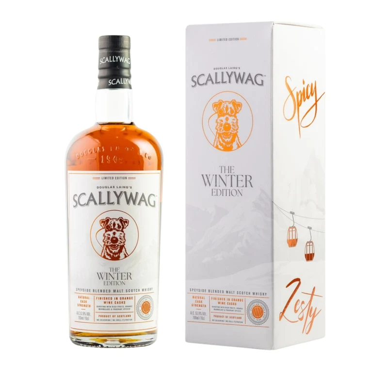 Scallywag Winter Edition 2024 Orange Wine Casks 53,9% 0,7l