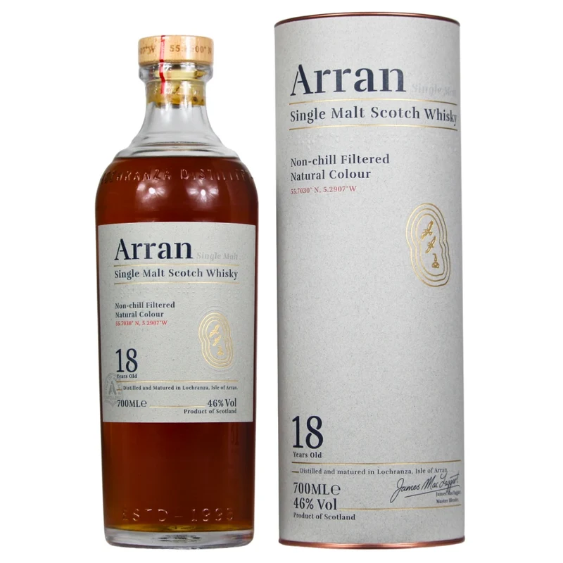 Arran 18 Jahre 2024 46% 0,7l