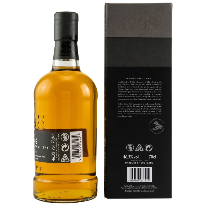 Ledaig 10 Jahre Isle of Mull 46,3% 0,7l