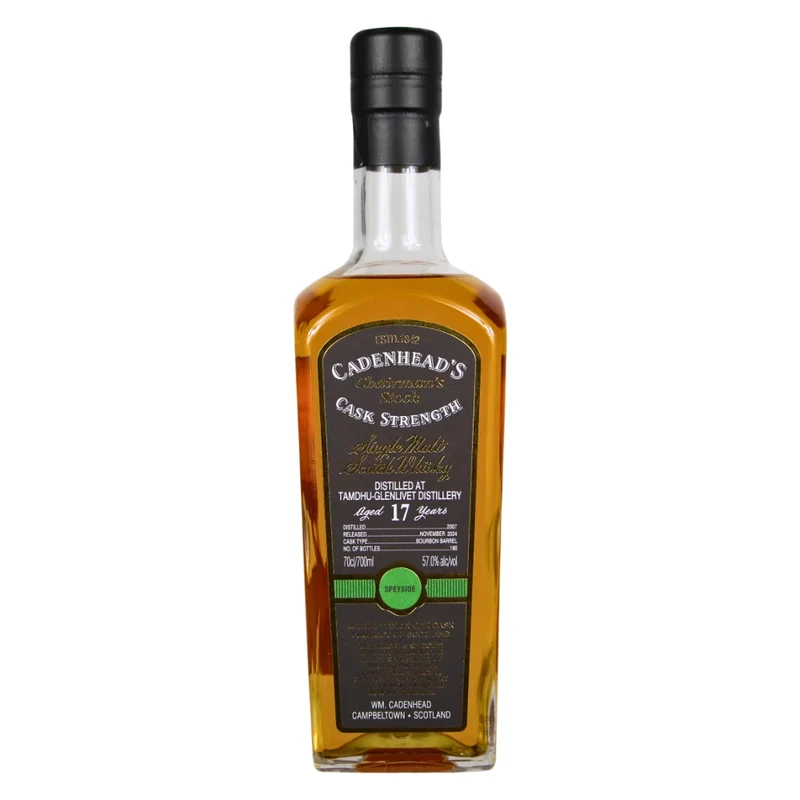 Tamdhu 17 Jahre Chairman's Stock Cask Strength Cadenhead's 57% 0,7l