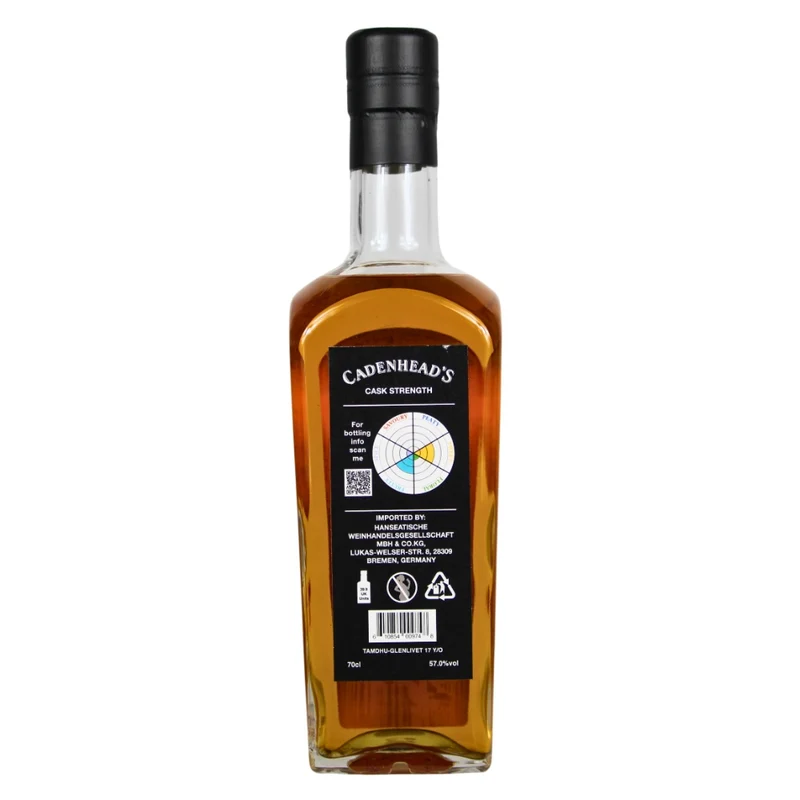 Tamdhu 17 Jahre Chairman's Stock Cask Strength Cadenhead's 57% 0,7l