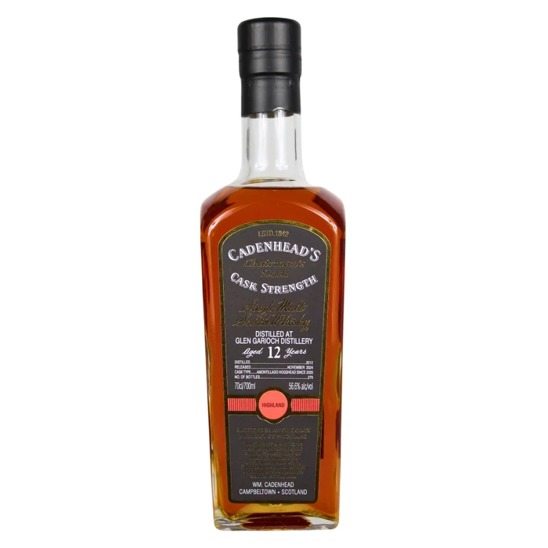 Glen Garioch 12 Jahre Chairman's Stock Cask Strength Cadenhead's 56,6% 0,7l