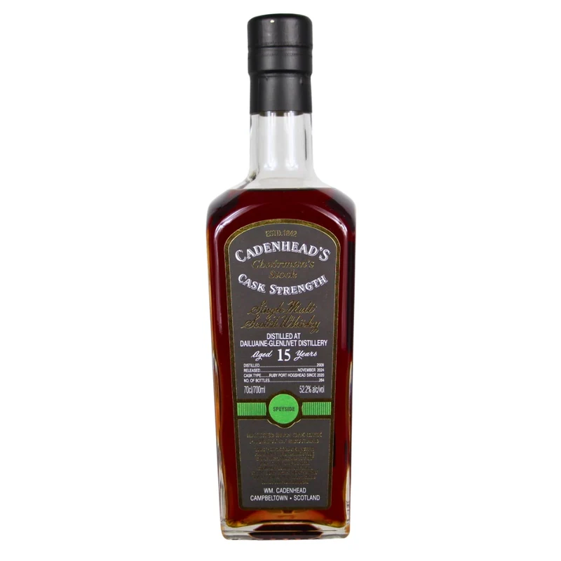 Dailuaine 15 Jahre Chairman's Stock Cask Strength Cadenhead's 52,2% 0,7l