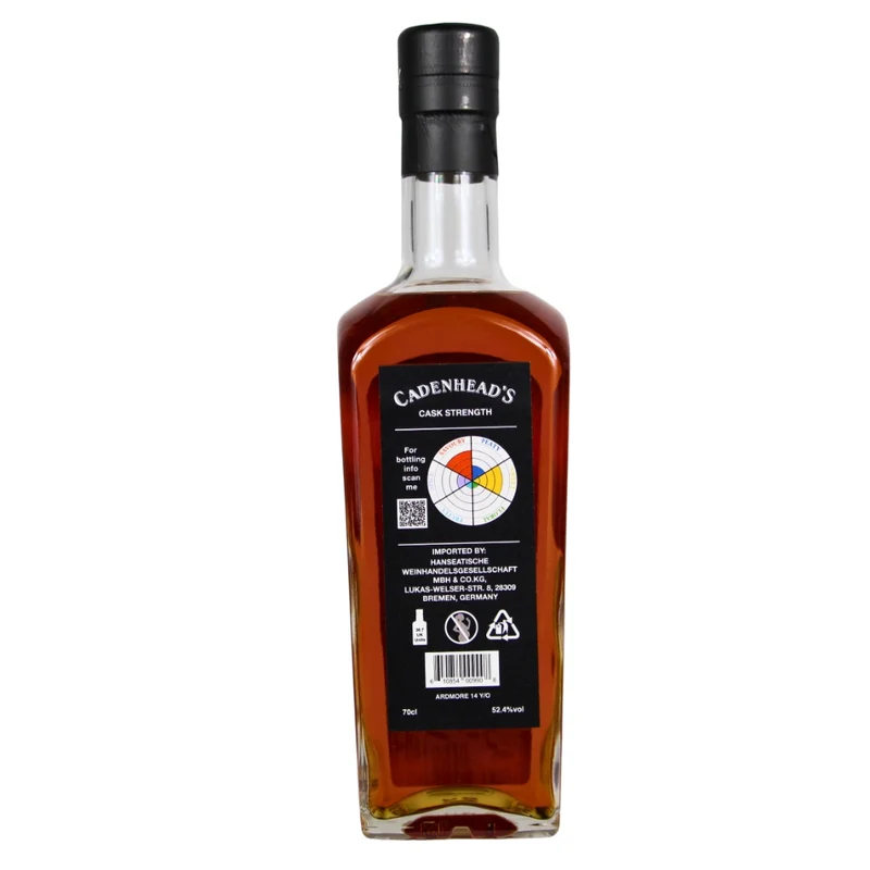 Ardmore 14 Jahre Chairman's Stock Cask Strength Cadenhead's 52,4% 0,7l