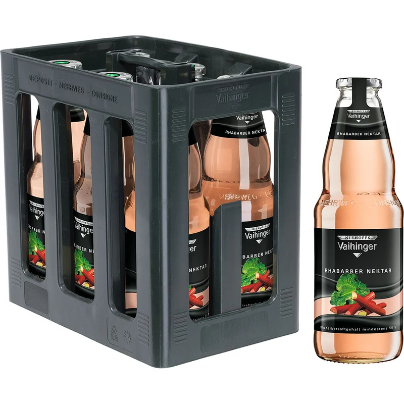 Vaihinger Rhabarber 6x 1 Liter (MEHRWEG)
