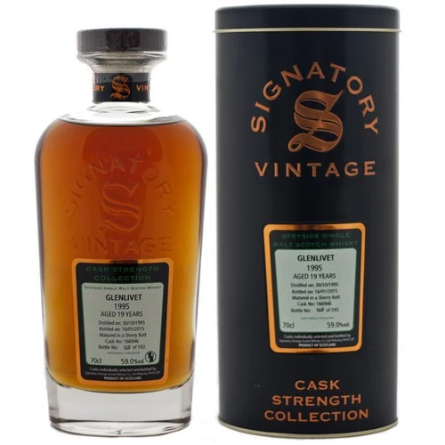 Glenlivet 19 Year Old 1995 Signatory