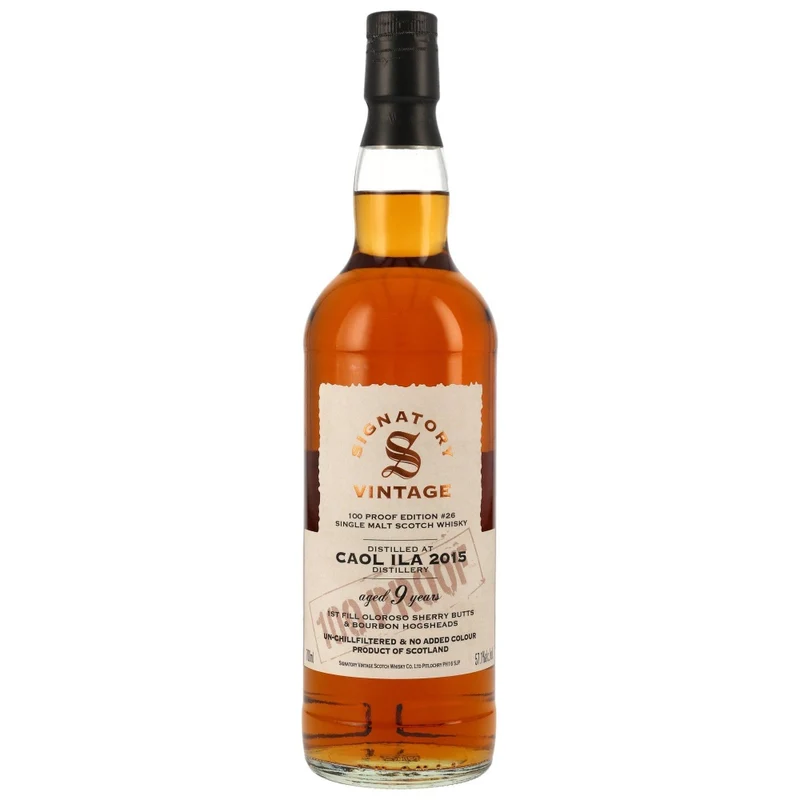 Caol Ila 9 Jahre Peated SV 100 Proof Collection #26 57,1% 0,7l