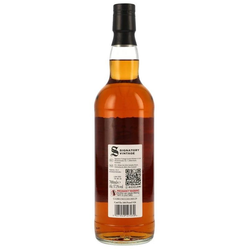 Caol Ila 9 Jahre Peated SV 100 Proof Collection #26 57,1% 0,7l