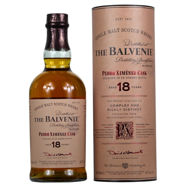 Balvenie 18 Jahre PX Sherry Butt Finish 48,7% 0,7l