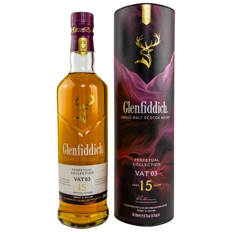 Glenfiddich 15 Jahre Perpetual Collection VAT 03 50,2% 0,7l