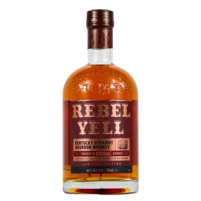 Rebel Yell Bourbon Finished in Cognac Barrels 45% 0,7l