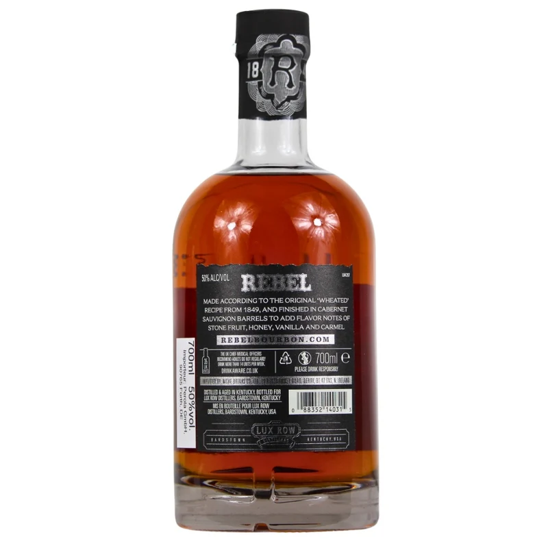 Rebel 100 Bourbon Finished in Cabernet Sauvignon Barrels 50% 0,7l
