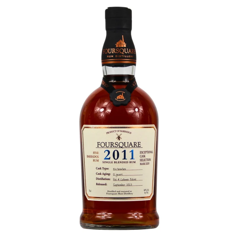 Foursquare 12 Jahre Barbados Rum 2011 Single Blended Rum 60% 0,7l