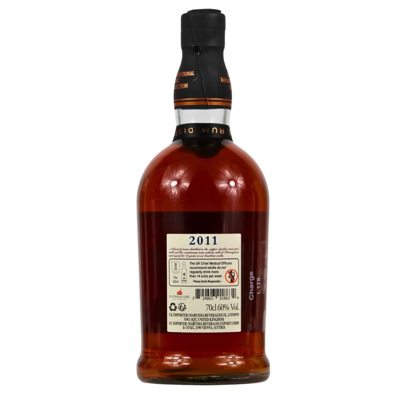 Foursquare 12 Jahre Barbados Rum 2011 Single Blended Rum 60% 0,7l