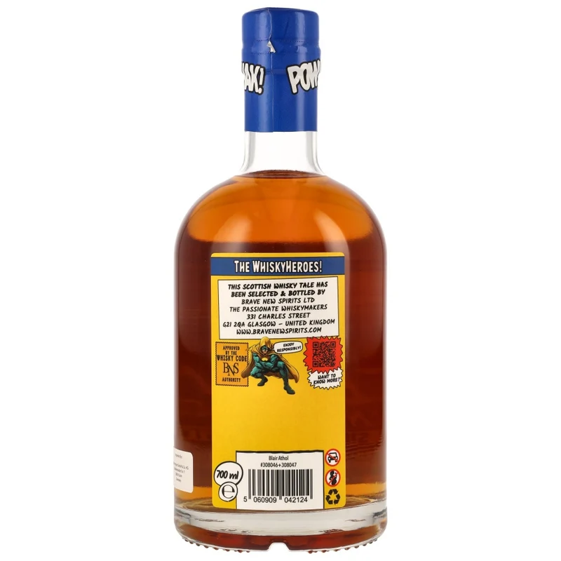 Blair Athol 12 Jahre Agent Ivy Chronicles in Cadiz Whisky Heroes 55,9% 0,7l