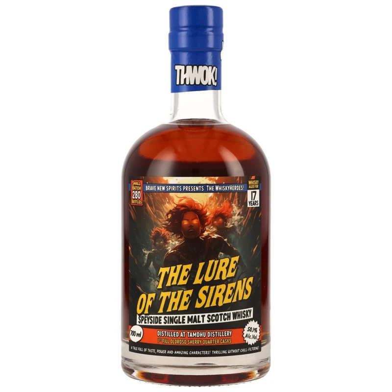 Tamdhu 17 Jahre The Lure of the Sirens Whisky Heroes 50,1% 0,7l