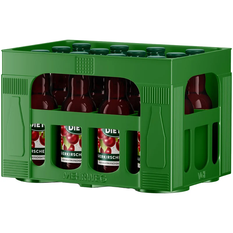 Dietz Sauerkirschen-Nektar 12x 0,2 Liter (MEHRWEG)