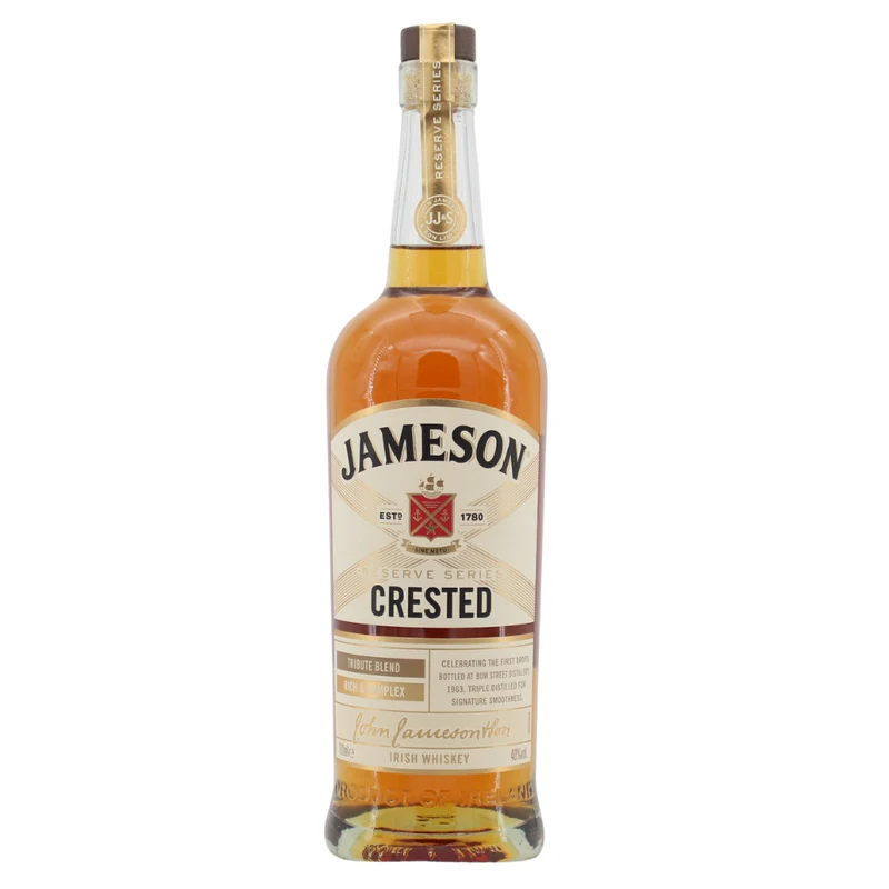 Jameson Crested Triple Distilled Irish Whiskey 40% 0,7l