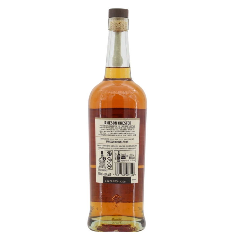 Jameson Crested Triple Distilled Irish Whiskey 40% 0,7l