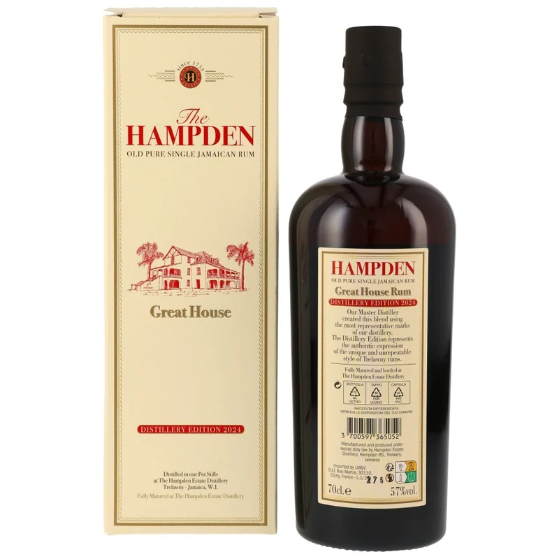 Hampden Great House Distillery Edition 2024 Jamaica Rum 57% 0,7l
