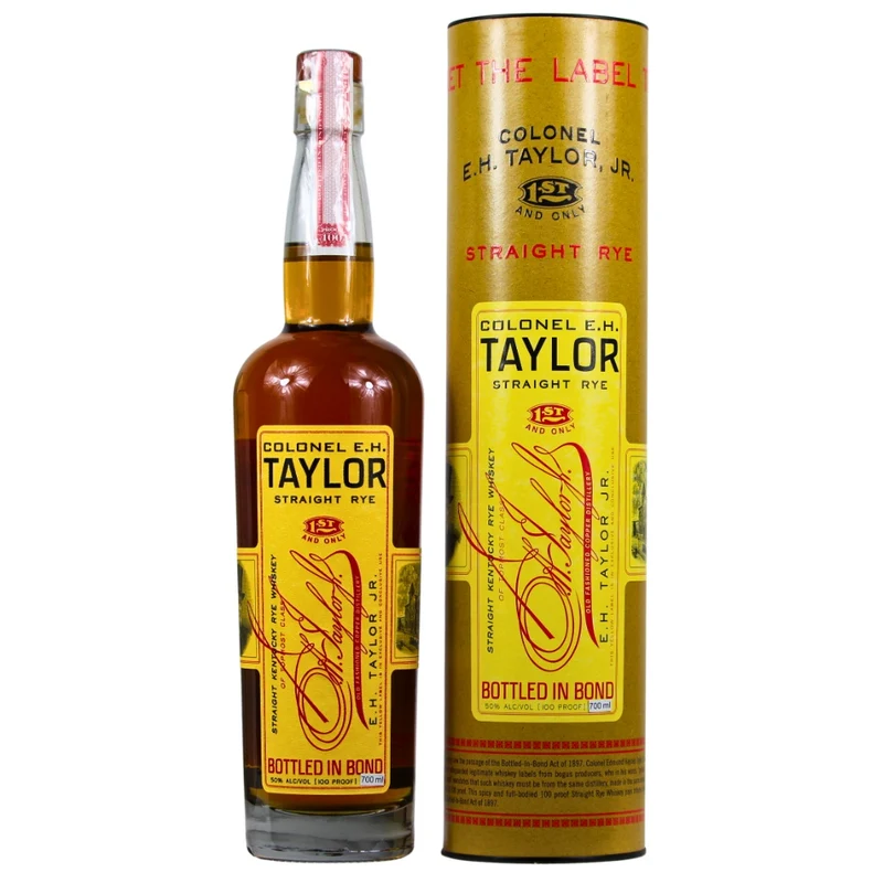 Colonel E.H Taylor JR Straight Rye Whiskey Bottled in Bond 50% 0,7l