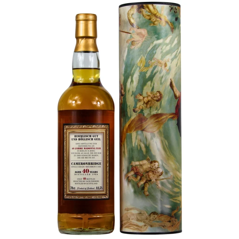 Cameronbridge 40 Jahre Single Grain 1984/2024 Jack Wiebers 44,5% 0,7l