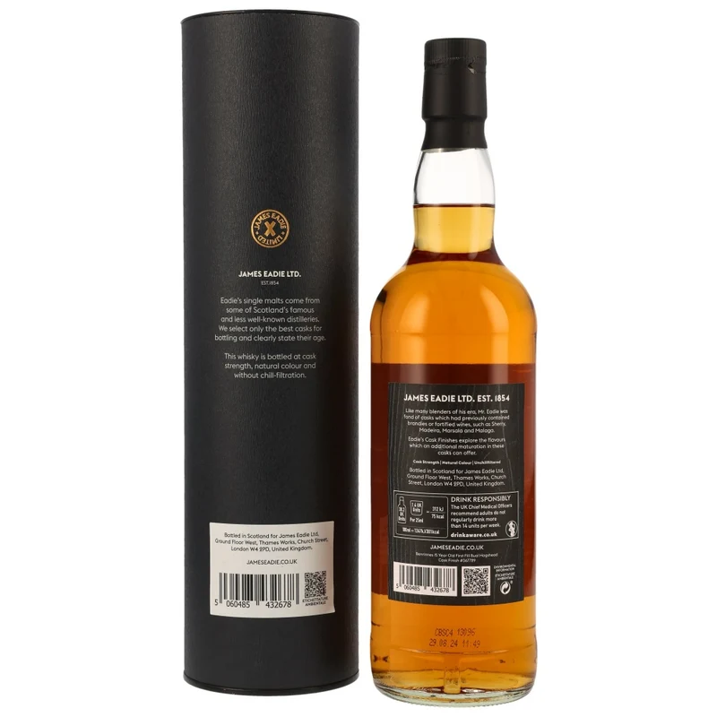 Benrinnes 15 Jahre 2009/2024 Bual Madeira Hogshead #367729 JE 54,5% 0,7l