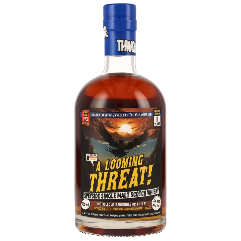 Benrinnes 11 Jahre A Looming Threat Whisky Heroes Exclusive for Germany 56,8% 0,7l