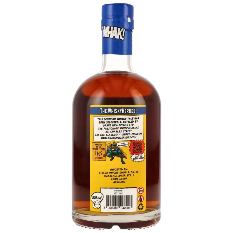 Benrinnes 11 Jahre A Looming Threat Whisky Heroes Exclusive for Germany 56,8% 0,7l