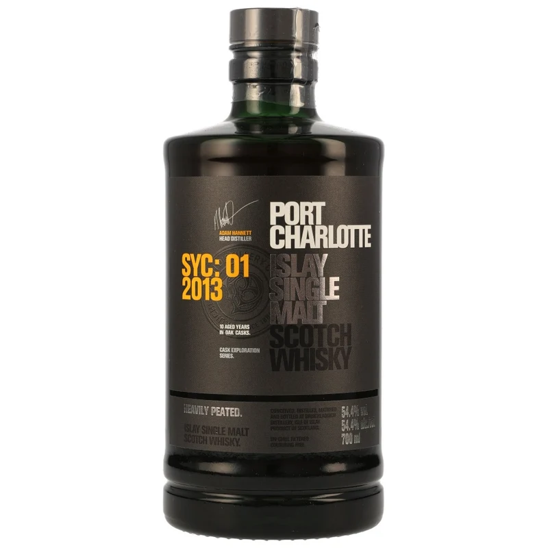 Port Charlotte 10 Jahre SYC:01 2013 Heavily Peated 54,4% 0,7l