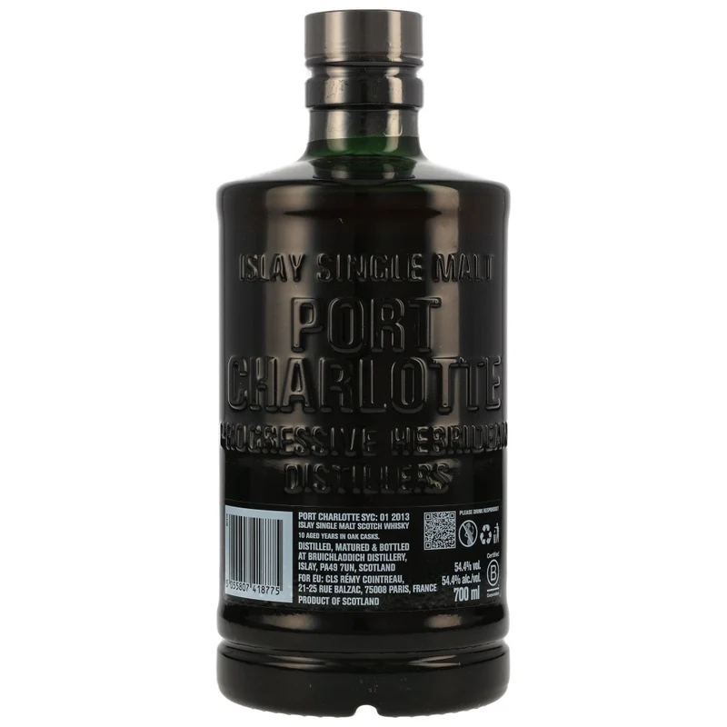 Port Charlotte 10 Jahre SYC:01 2013 Heavily Peated 54,4% 0,7l