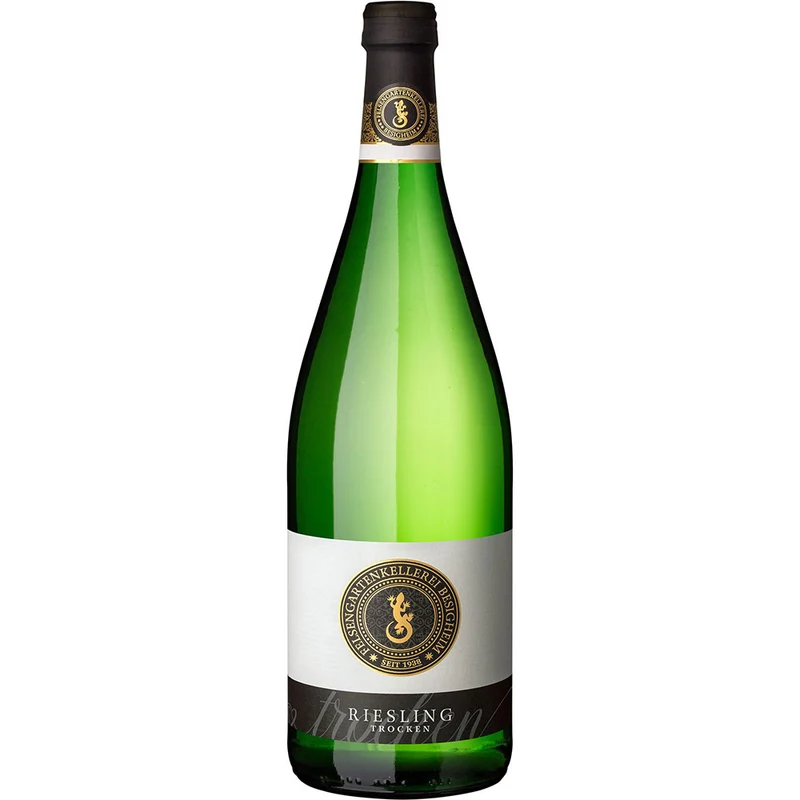 Felsengartenkellerei Besigheim Riesling trocken 12x 1 Liter (MEHRWEG)