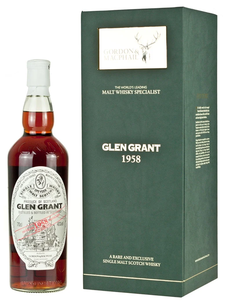 Glen Grant 54 Year Old 1958 Gordon & MacPhail