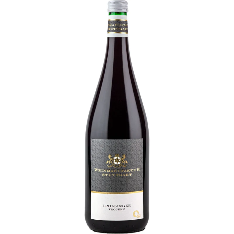 Weinmanufaktur Stuttgart Trollinger QbA trocken 12x 1 Liter (MEHRWEG)
