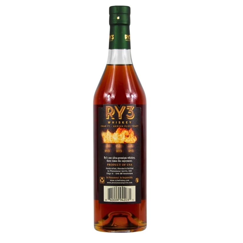 Ry3 Whiskey Blend Cask Strength Toasted Barrel Finish 60,8% 0,7l