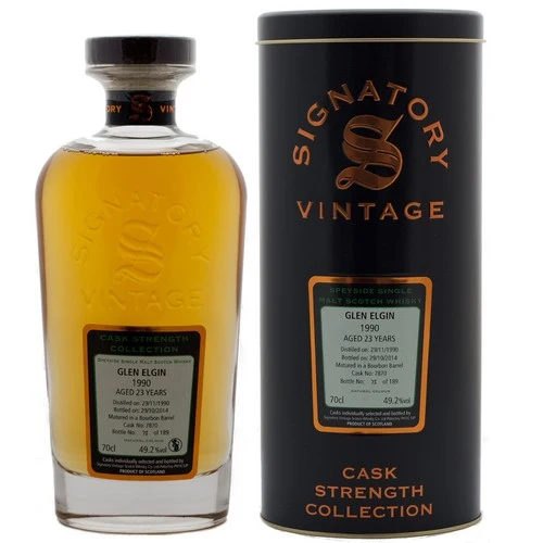 Glen Elgin 23 Year Old 1990 Signatory