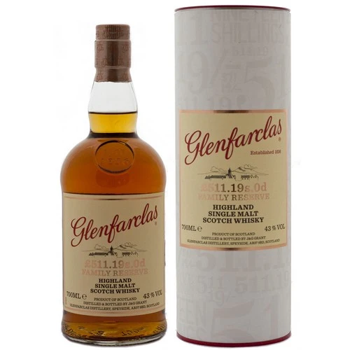Glenfarclas £511.19s.0d Family Reserve