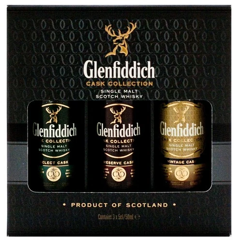 Glenfiddich Cask Collection Miniatures
