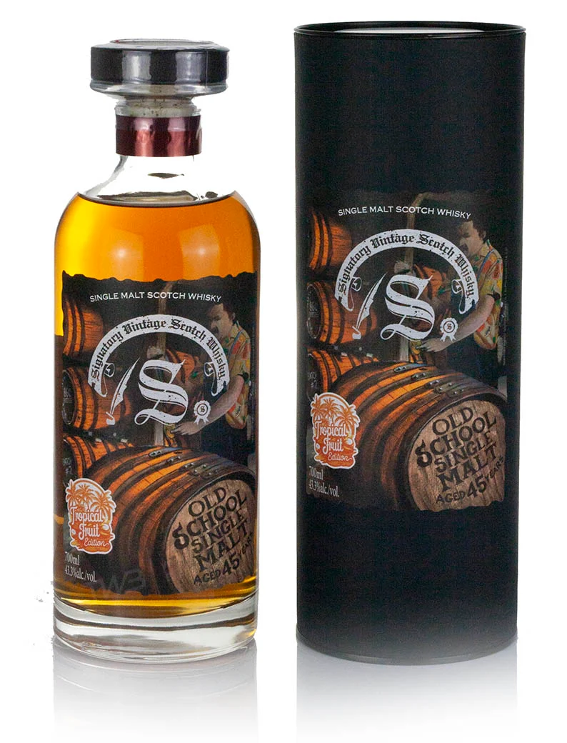 Mystery Malt Old School Malts 45 Year Old Tropical Fruit Edition Signatory Batch #2 (2024)
