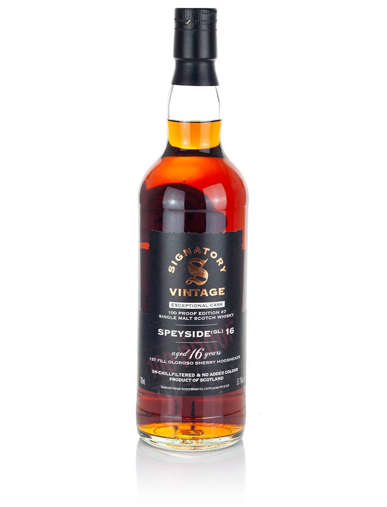 Mystery Malt (Glenlivet) 16 Year Old Signatory Exceptional Cask Edition #7