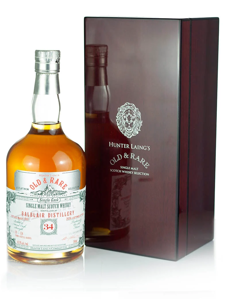 Balblair 34 Year Old 1990 Old & Rare Platinum (2024)
