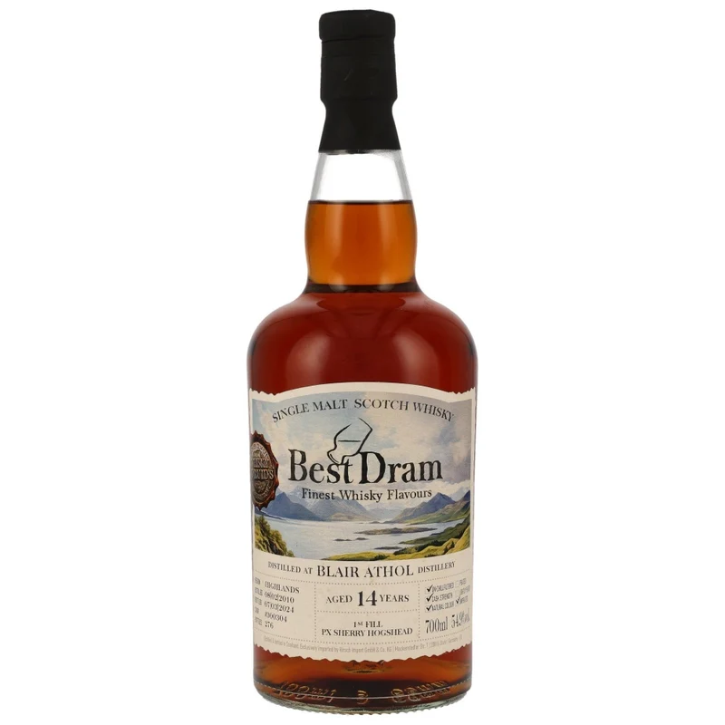 Blair Athol 14 Jahre PX Cask #300304 Best Dram 54,9% 0,7l